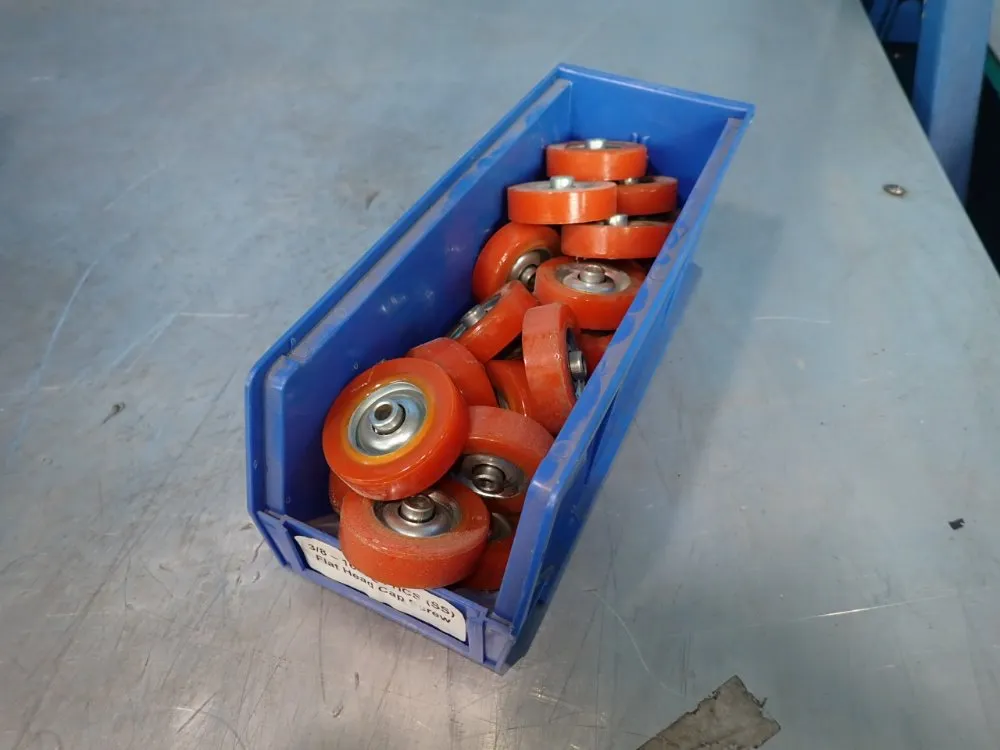 2" X 1/2" Lot Of 24 Roller Bearings