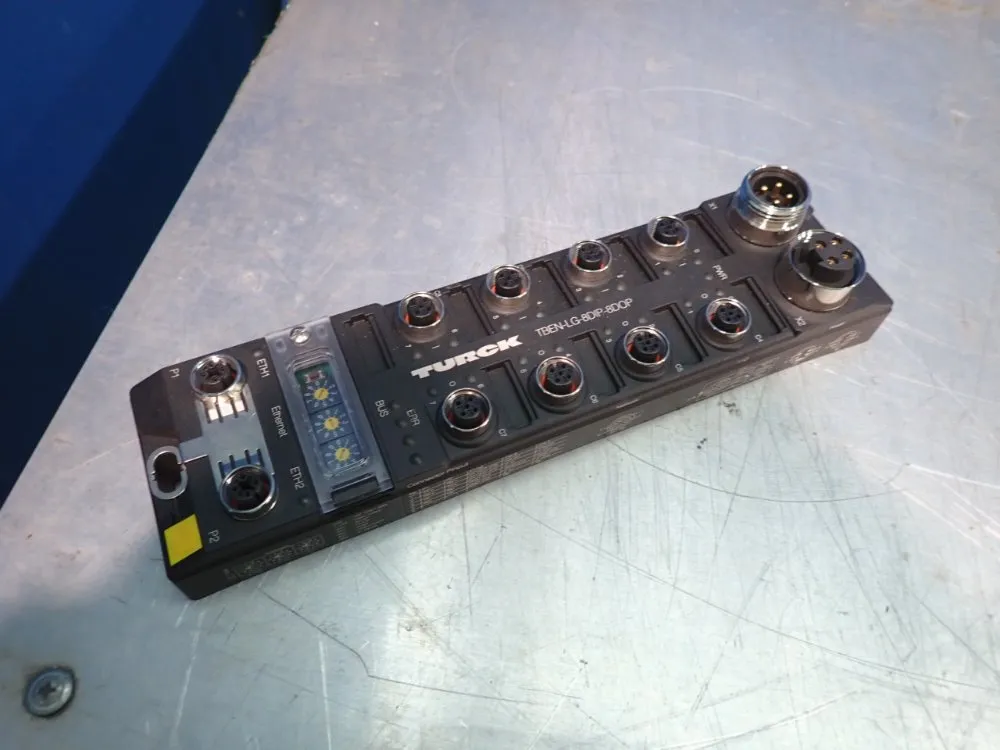 Turck I/o Module - Tben-lg-8dip-8dop