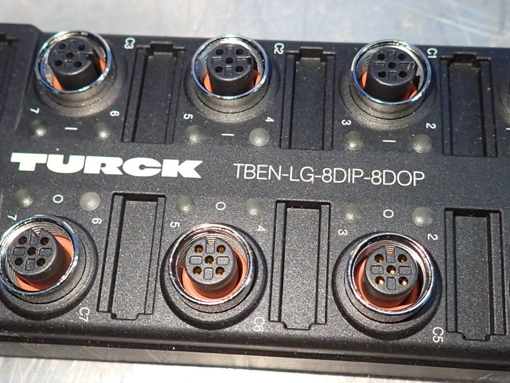 Turck I/o Module - Tben-lg-8dip-8dop