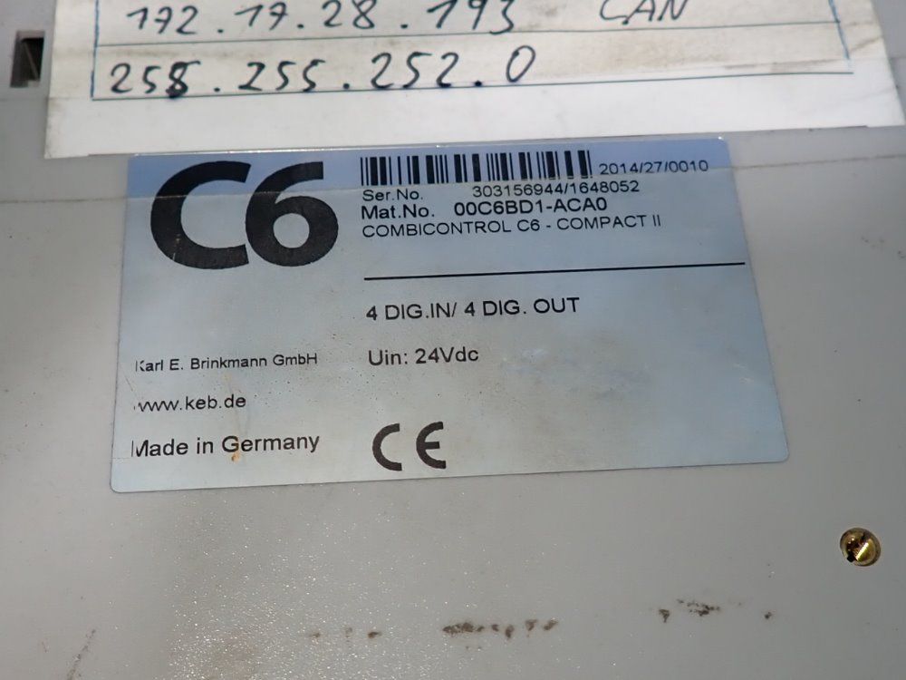 Karl E Brinkmann Programmable Control - 00c6bd1-aca0