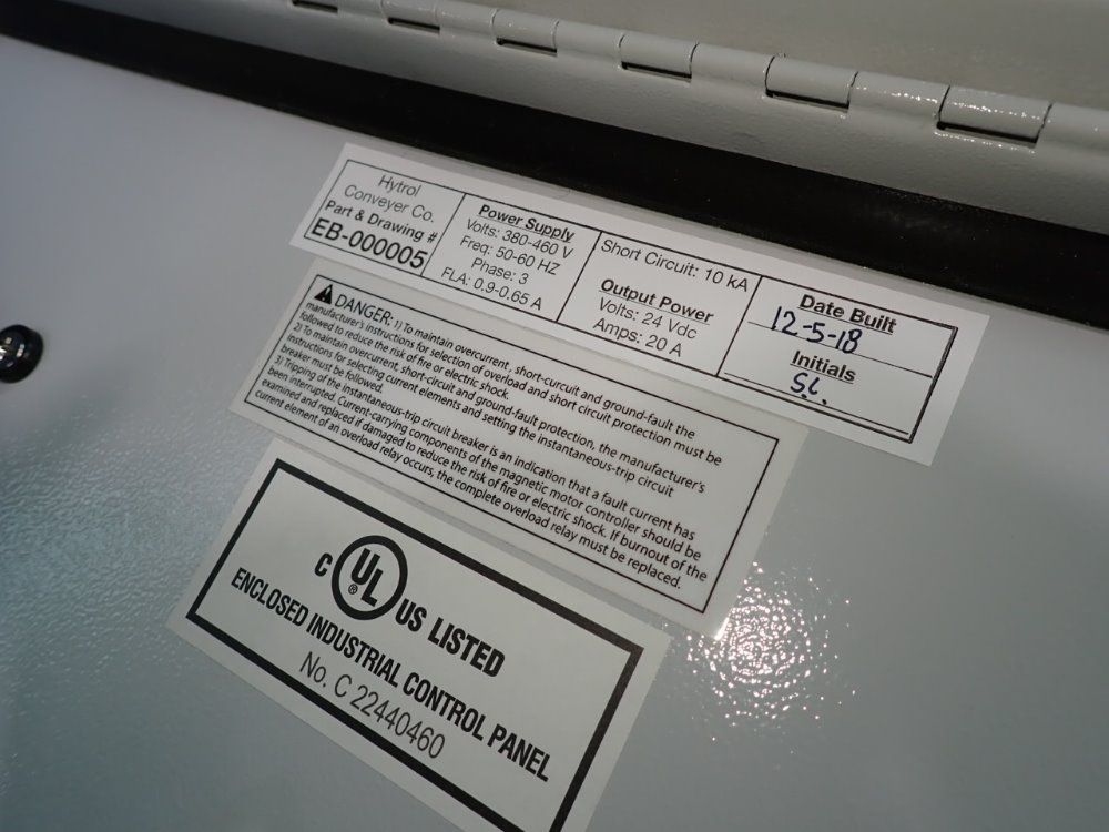 Hoffman Control Panel - A14n128