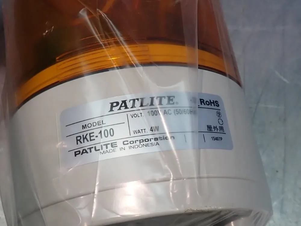 Patlite Indicator Light - Rke-100-y