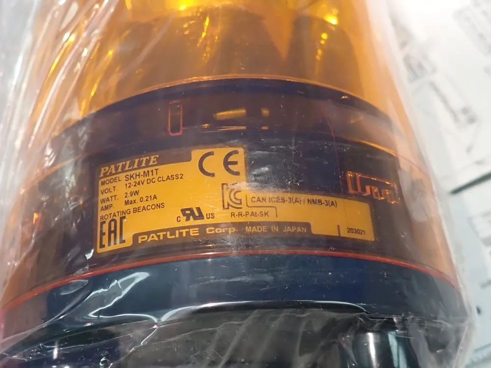 Patlite Indicator Light - Skh-m1t-y