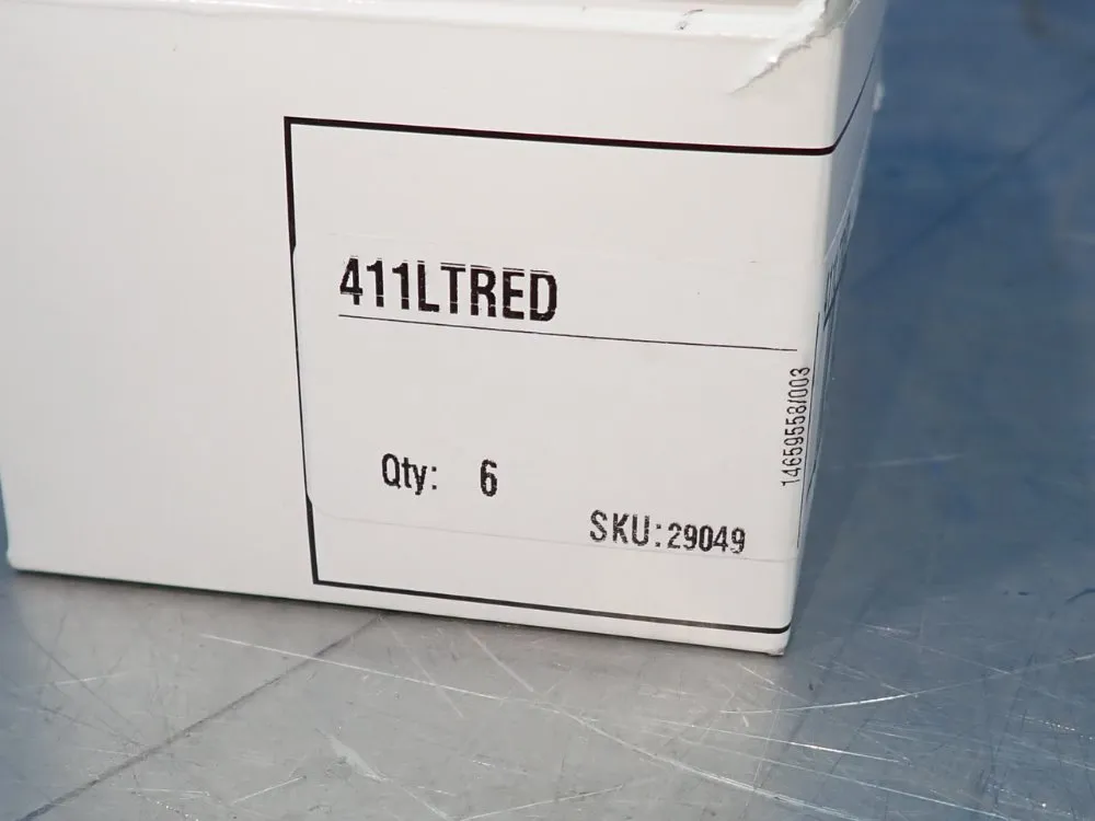 Master Lock Lot Of 6 Safety Padlocks - 411ltred