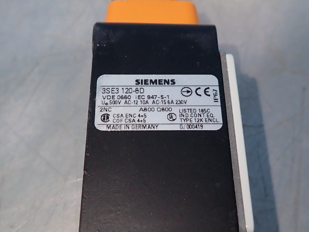 Siemens Position Switch - 3se3 120-6d