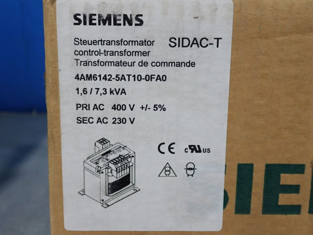 Siemens 100-310 Vac Transformer - 4am6142-f1t10-0fa0