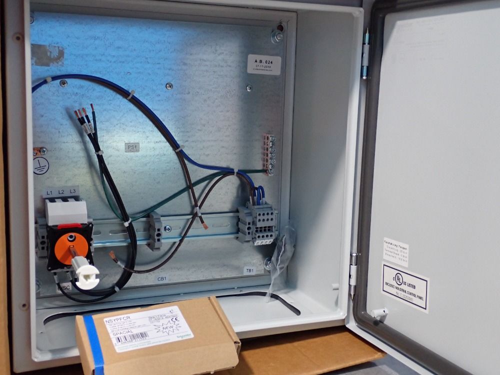 Schneider Electric Industrial Control Panel