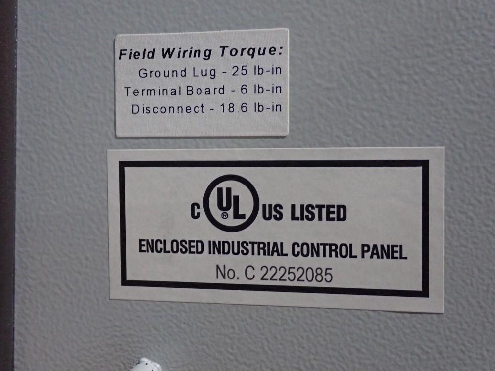 Schneider Electric Industrial Control Panel