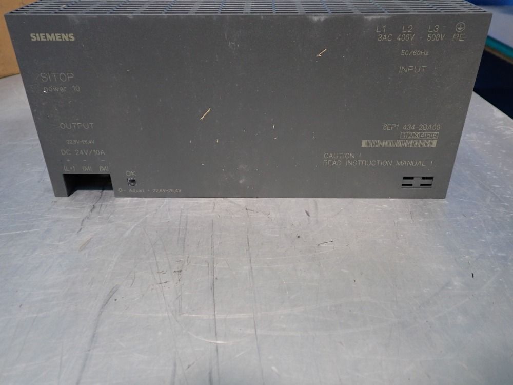Siemens 24v Power Supply - 6ep1434-2ba00