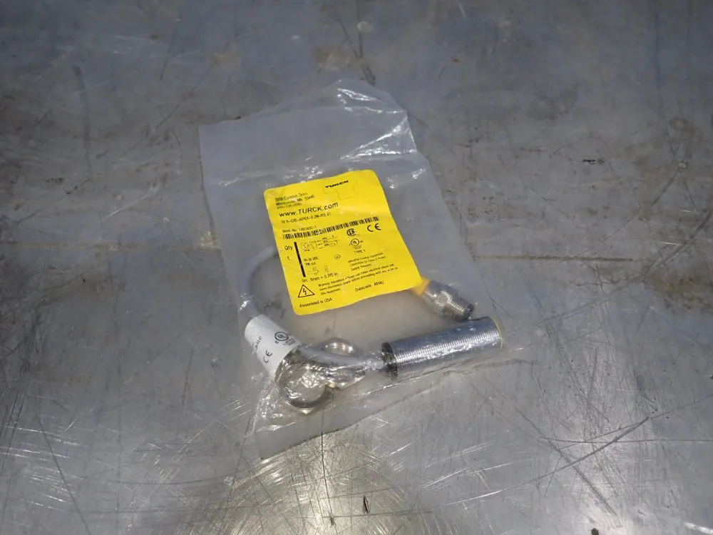 Turck Inductive Sensor - Bi 8-g18-ap6x-0.2m-rs 4t