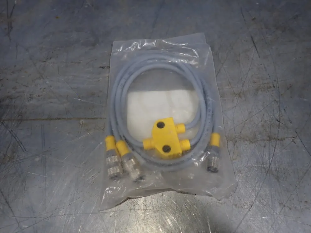 Turck Splitter Cable - Vb2-rs 4.4t-1/2rk 4.4t-0.3/0.3/s651