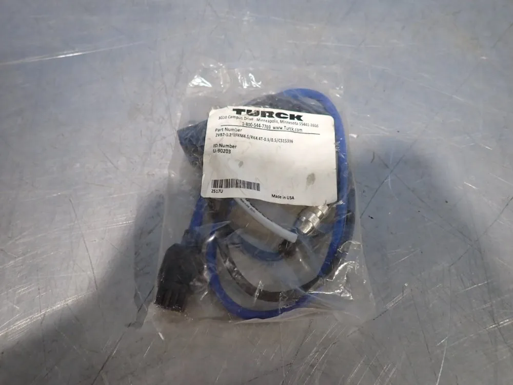 Turck Cable - 2vb2-0.22fkm4.5/rk4.4t-0.5/0.5/cs15336