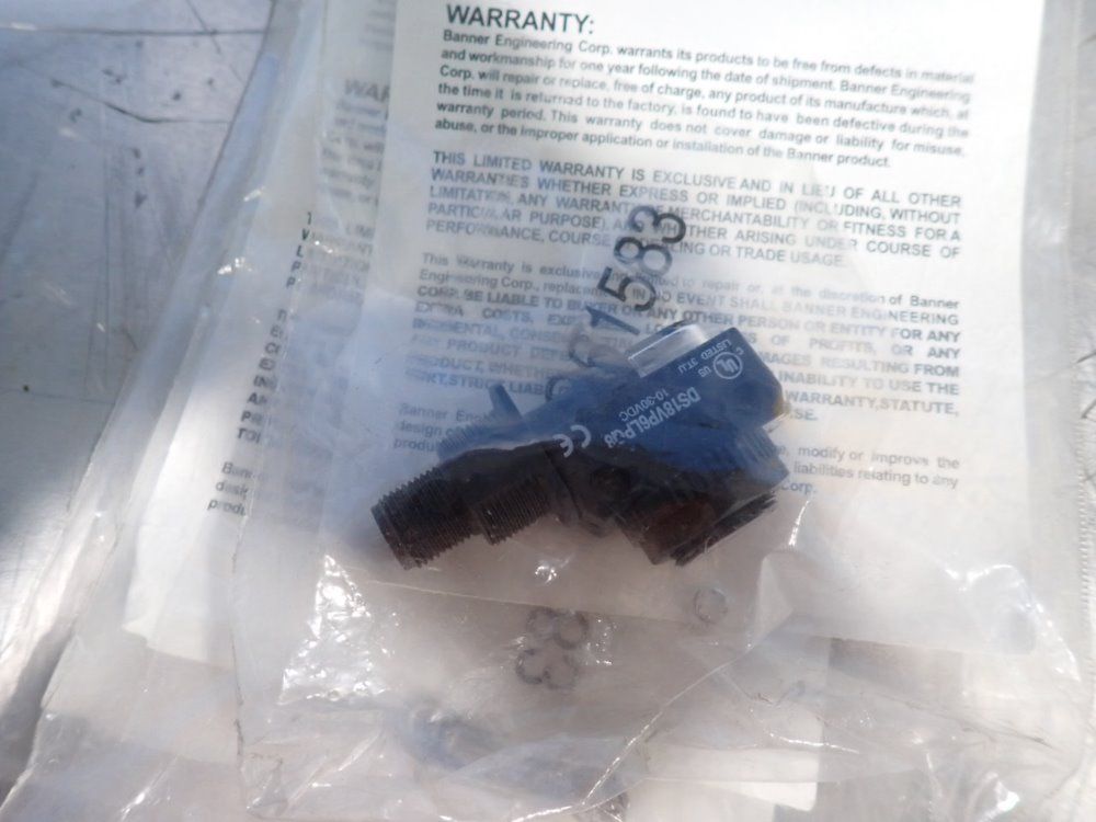 Banner Lot Of 7 Sensors - Ds18vp6lpq8