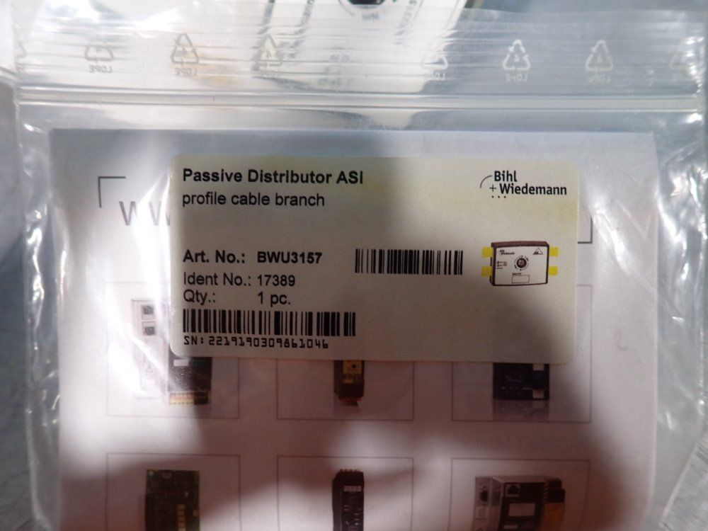 Bihl + Wiedemann Lot Of 13 Passive Distributor Asi - Bwu3157