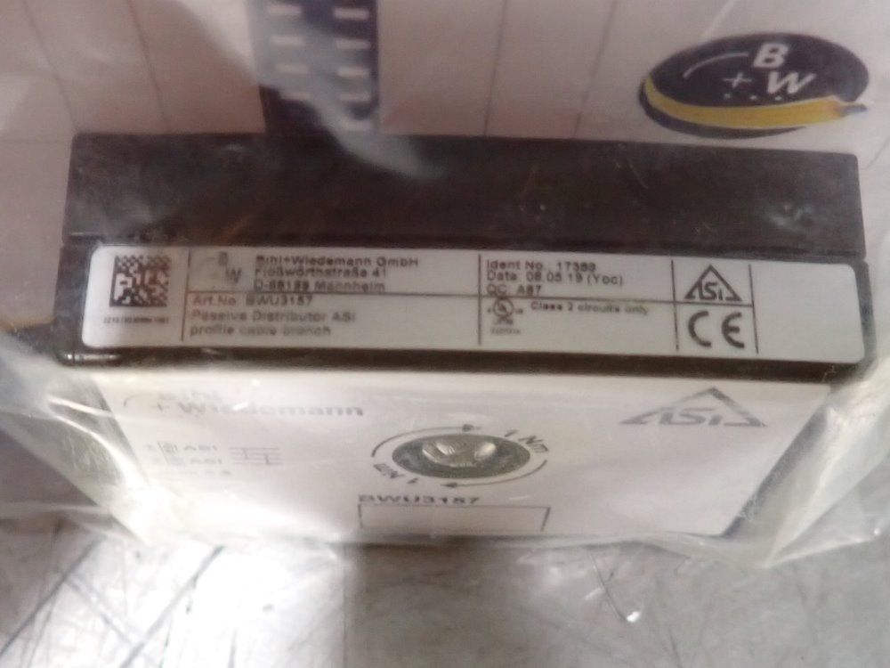 Bihl + Wiedemann Lot Of 13 Passive Distributor Asi - Bwu3157