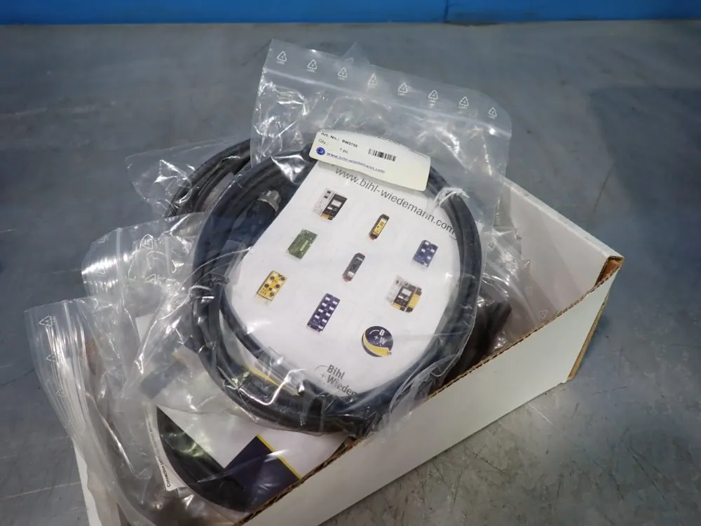 Bihl + Wiedemann Lot Of 10 Connection Cables - Bw2755