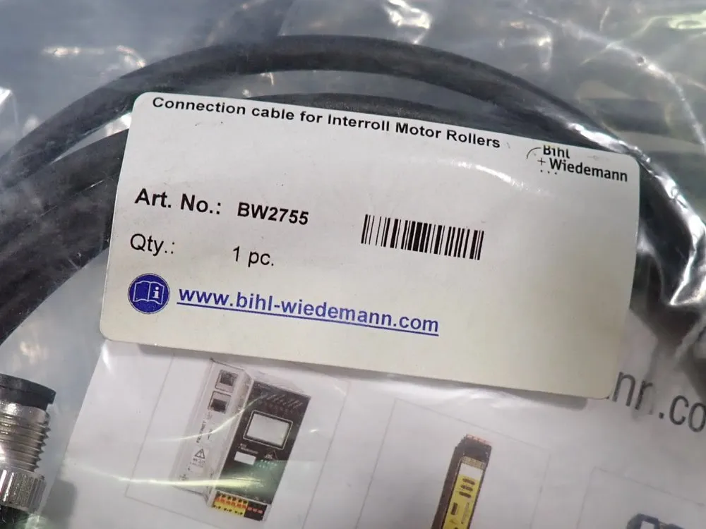 Bihl + Wiedemann Lot Of 10 Connection Cables - Bw2755