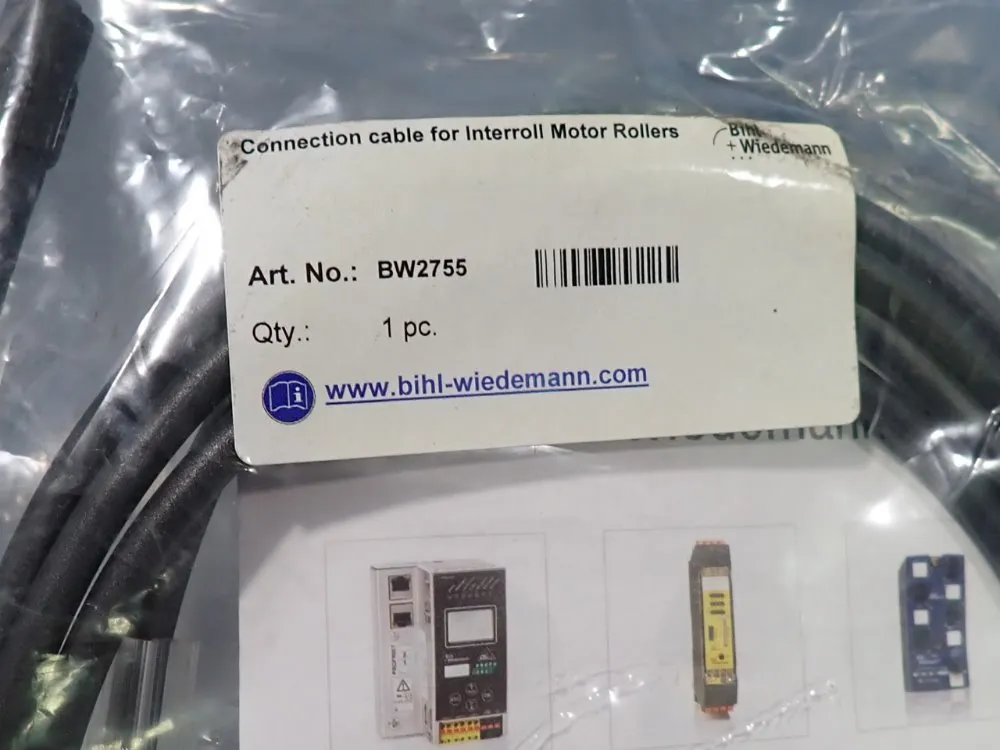 Bihl + Wiedemann Lot Of 10 Connection Cables - Bw2755
