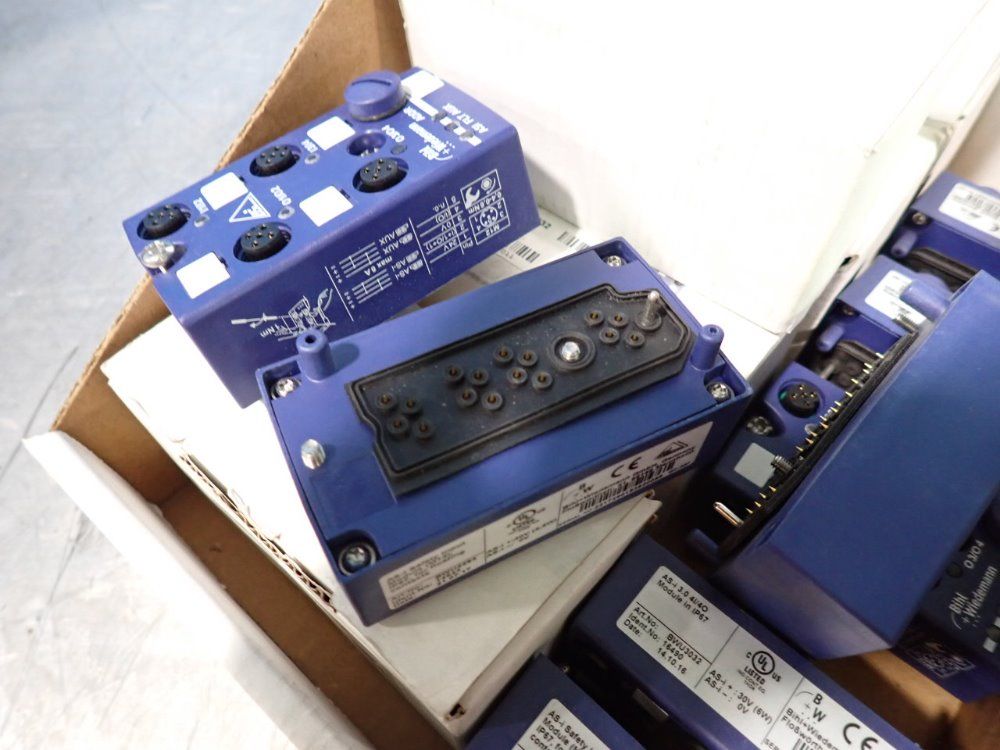 Bihl + Wiedemann Lot Of 13 Safety Input Modules - Bwu2715