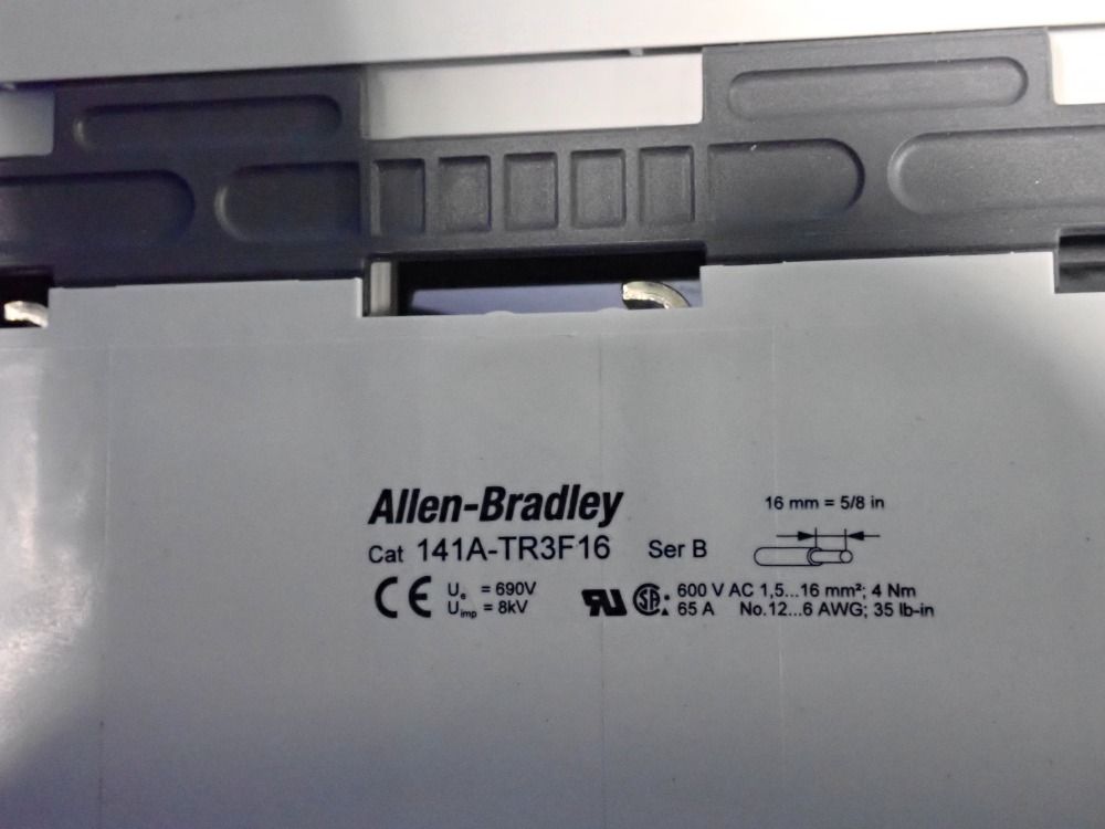 Allen-bradley Busbar Adaptor Modules - 141a-gs54*25, 141a-tr3f16