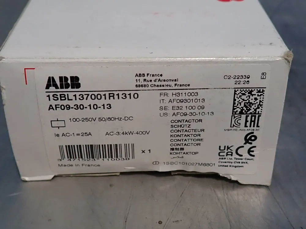 Abb Contactor - 1sbl137001r1310