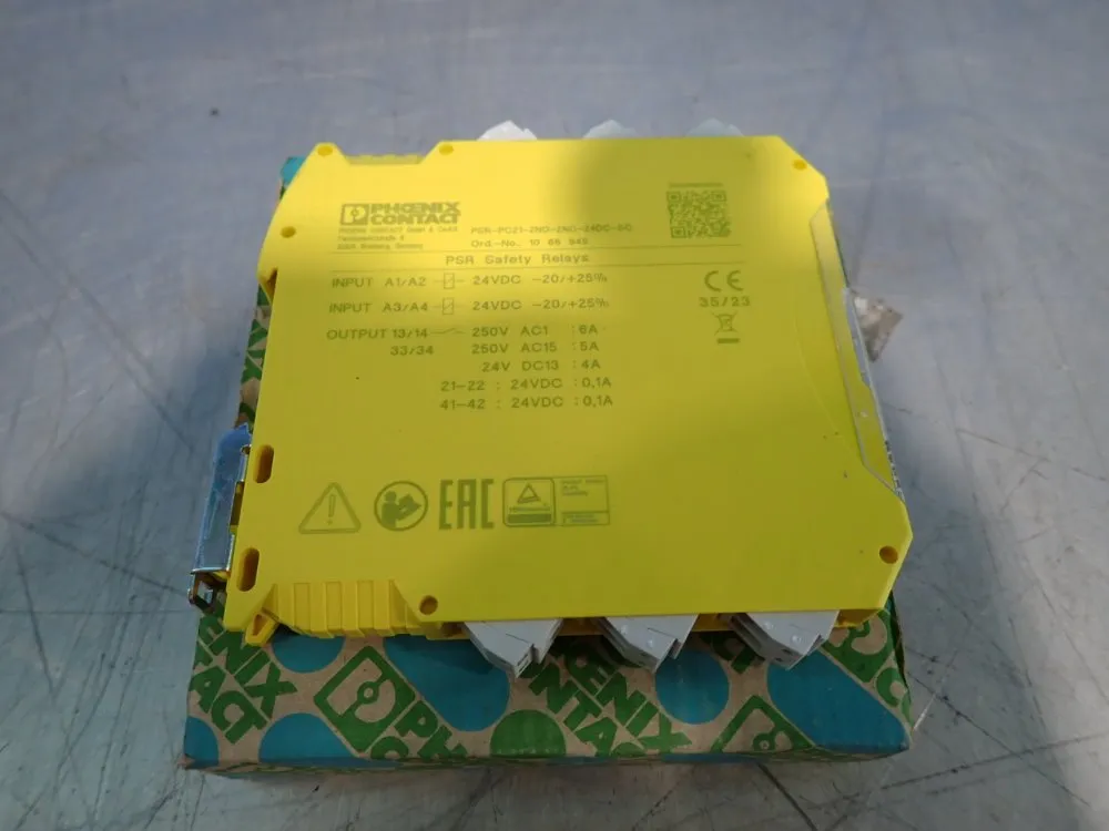 Phoenix Contact Psr Safety Relay - Psr-pc21-2no-2nc-24dc-sc