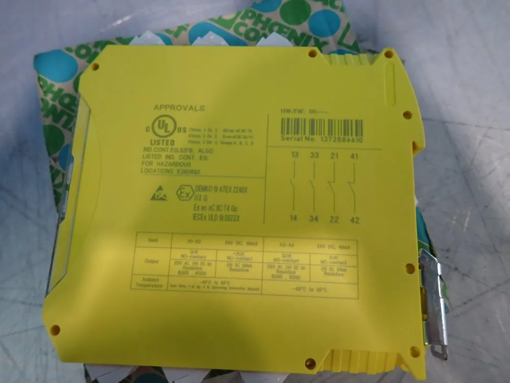 Phoenix Contact Psr Safety Relay - Psr-pc21-2no-2nc-24dc-sc