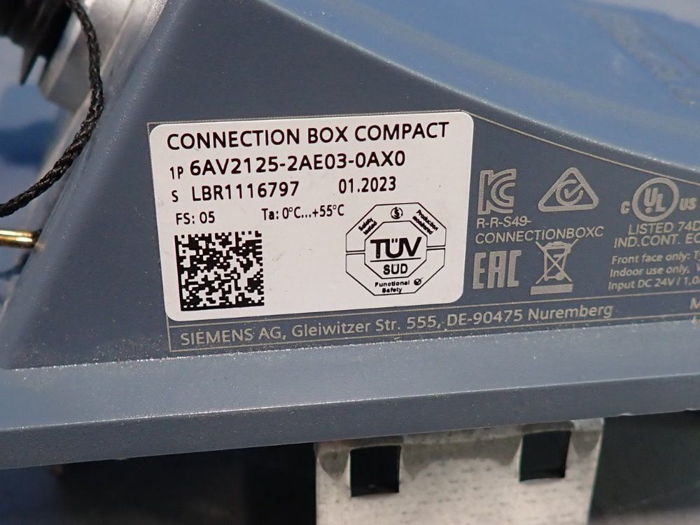Siemens Connection Box - 6av2125-2ae03-0ax0