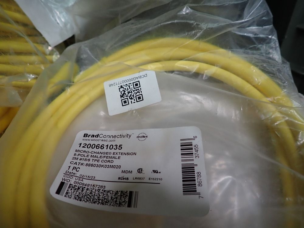 Molex Woodhead Cables, Qty: 14