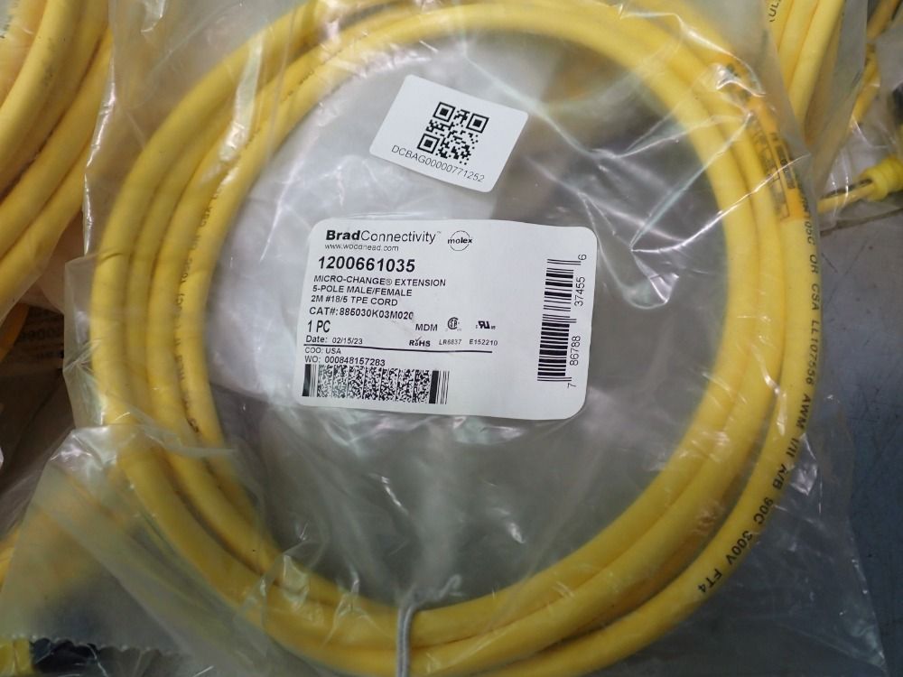 Molex Woodhead Cables, Qty: 35