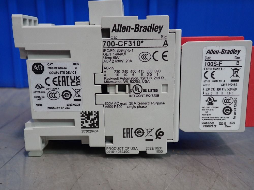Allen-bradley Safety Control Relay - 700s-cf620ejc
