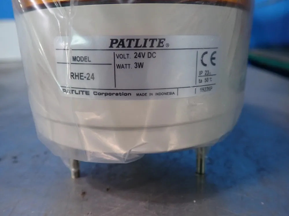 Patlite 24 V Signal Light - Rhe-24-y