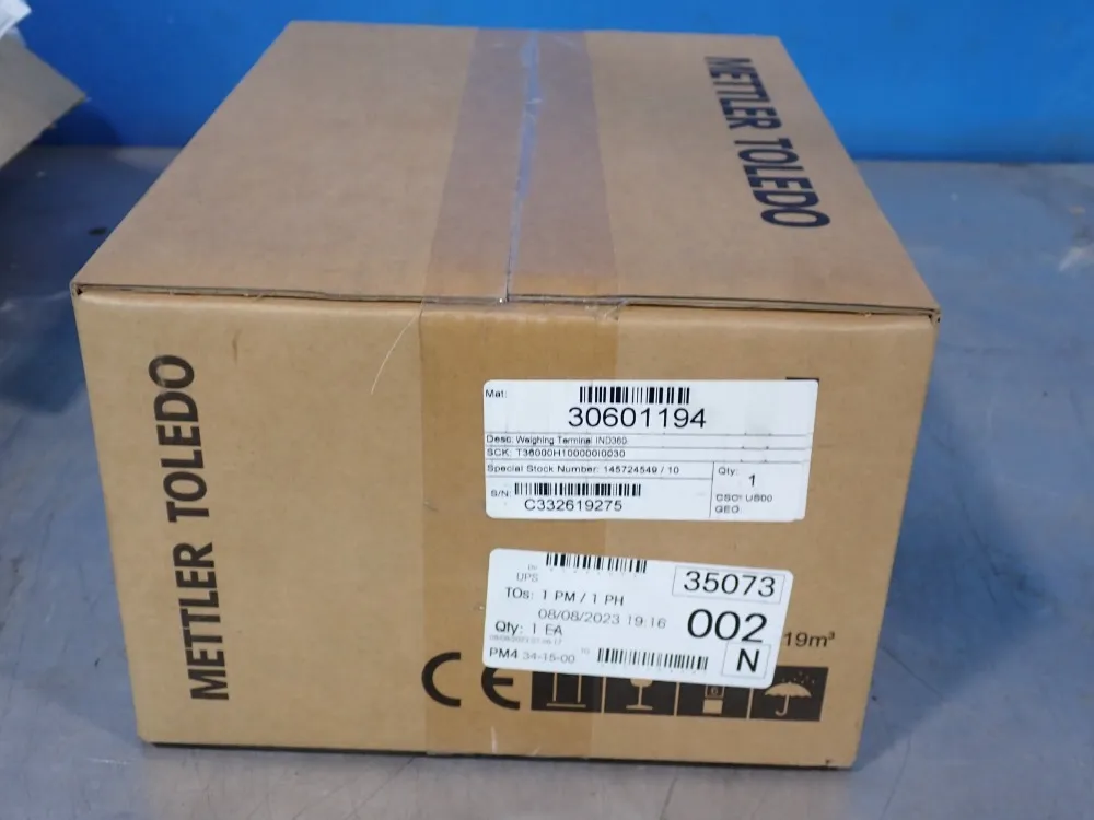 Mettler Weighing Terminal - Ind360