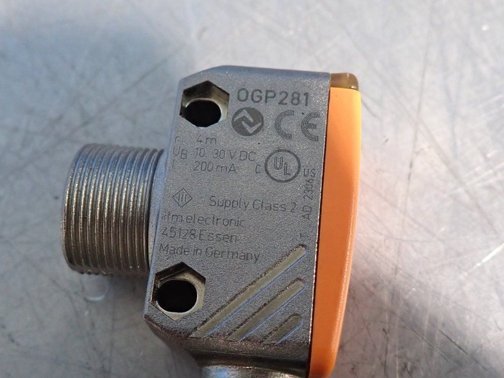 Ifm Photoelectric Sensor - Ogp281