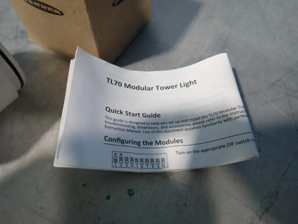 Banner Modular Tower Light - Sg-tl70-g-l