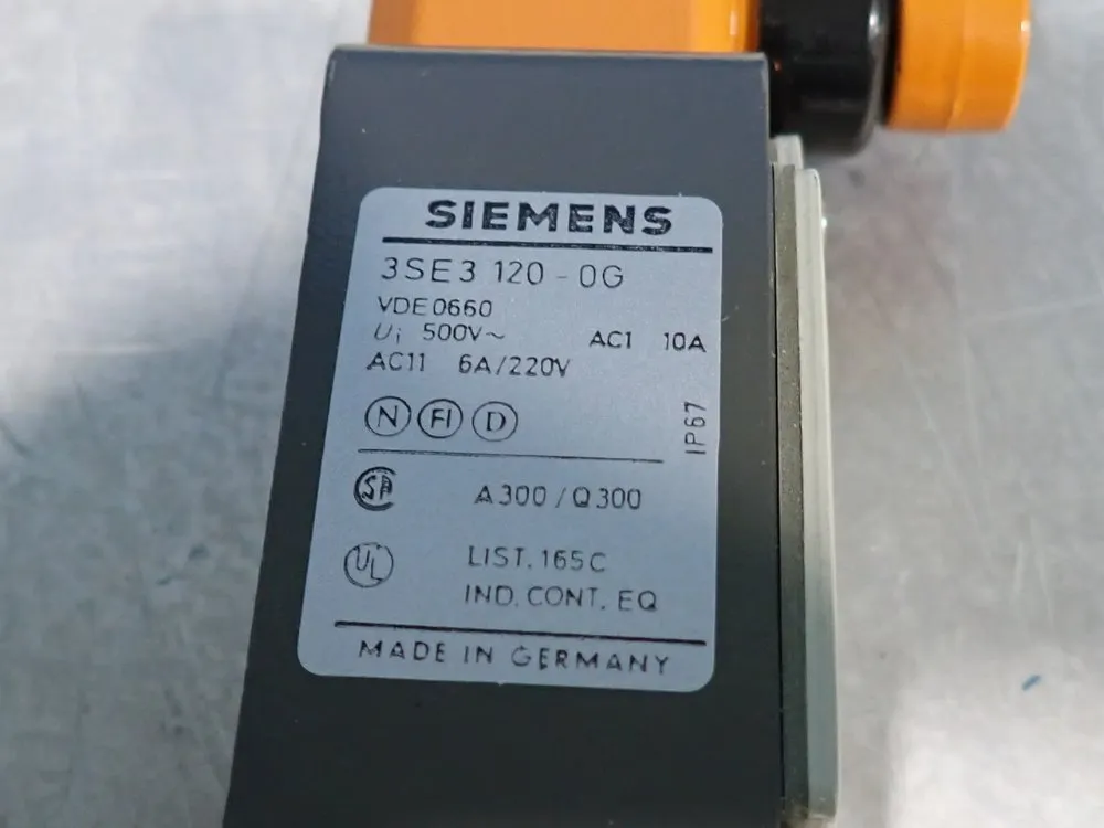 Siemens Position Switch - 3se3 120-0g
