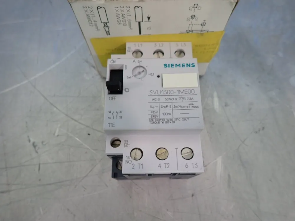 Siemens Circuit Breaker - 3vu1300-1me00