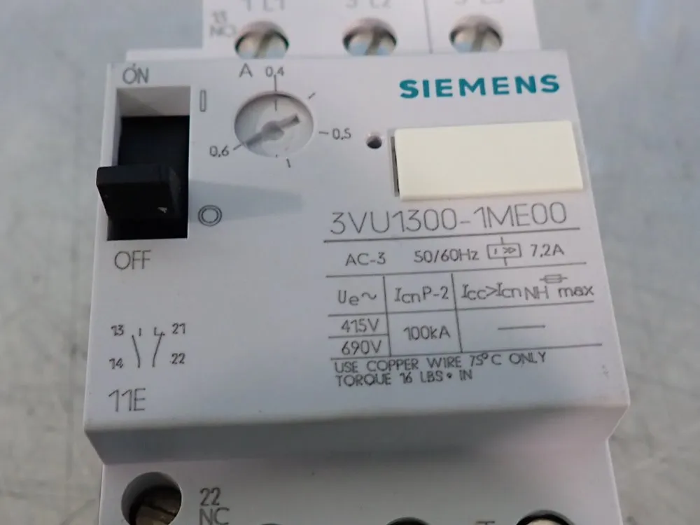 Siemens Circuit Breaker - 3vu1300-1me00