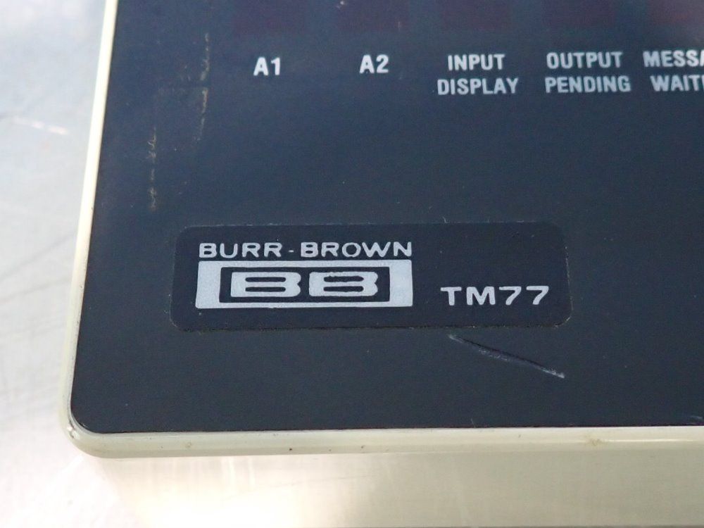 Burr-brown Microterminal Keypad - Tm77