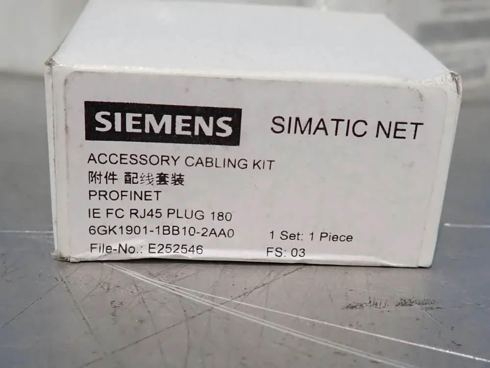 Siemens Lot Of 9 Accessory Cabling Kit - 6gk1901-1bb10-2aa0