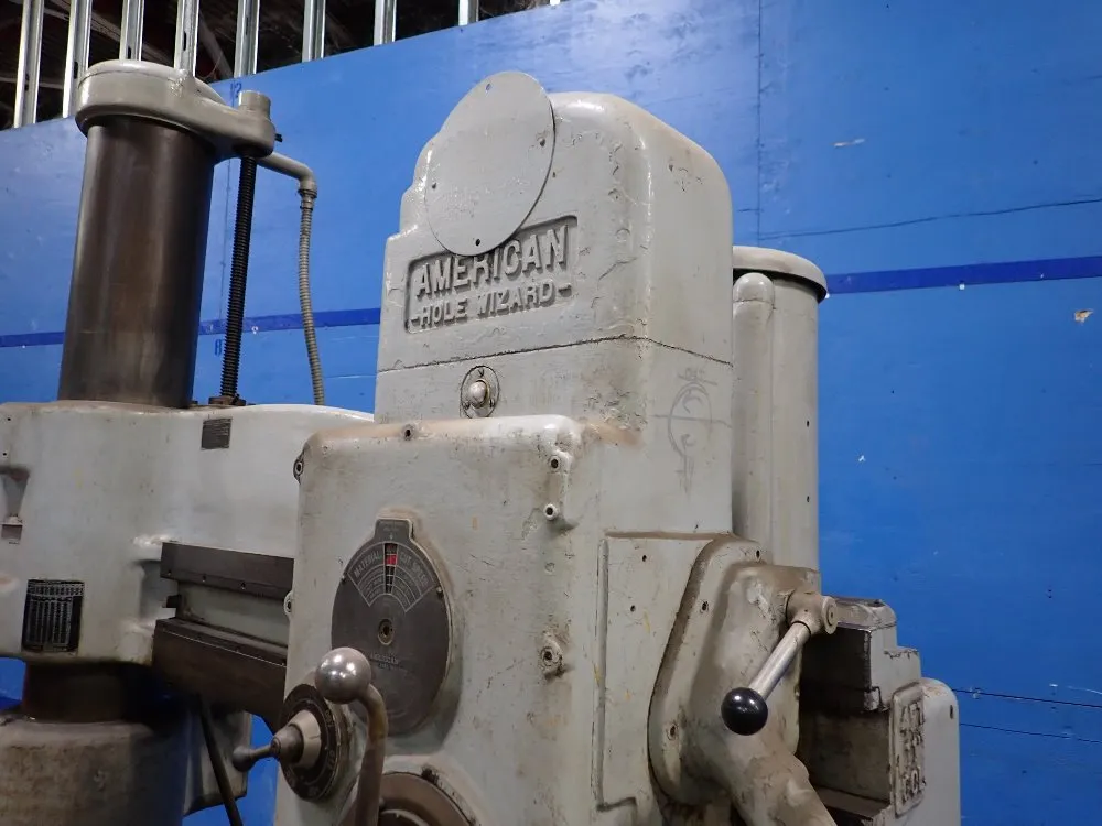 American 11" X 4' Radial Arm Drill - Hole Wizard