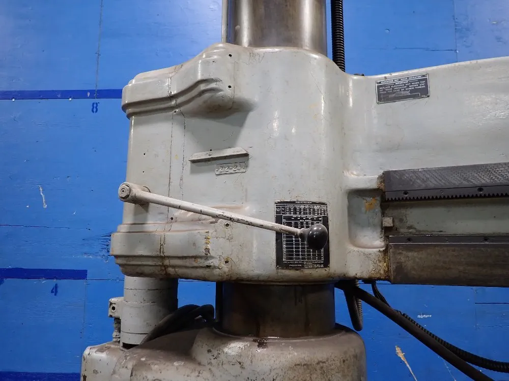American 11" X 4' Radial Arm Drill - Hole Wizard