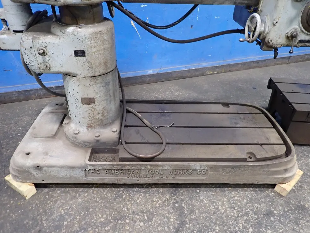 American 11" X 4' Radial Arm Drill - Hole Wizard