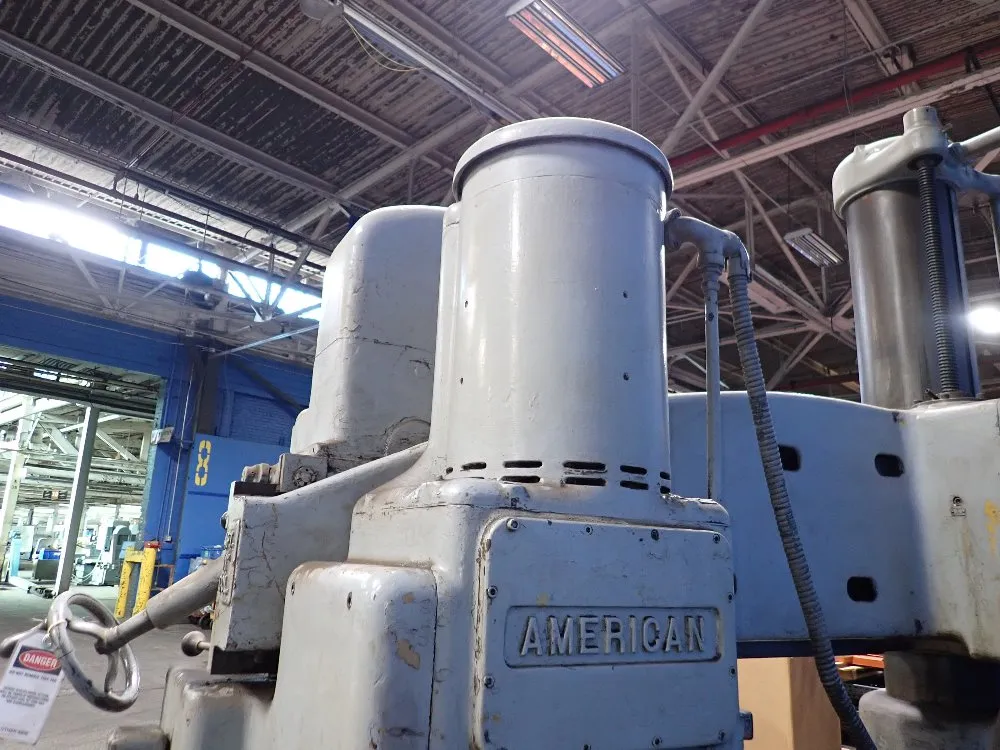 American 11" X 4' Radial Arm Drill - Hole Wizard