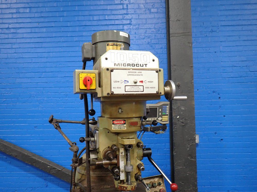 Willis-microcut 50" X 10" Vertical Mill - 1050