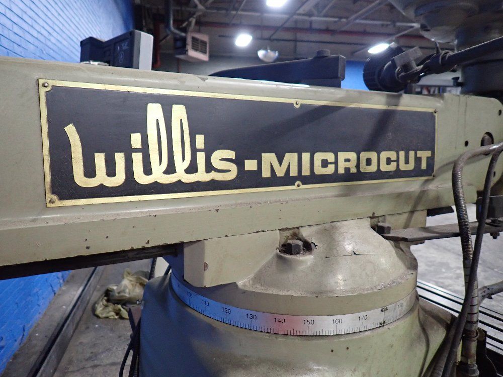 Willis-microcut 50" X 10" Vertical Mill - 1050