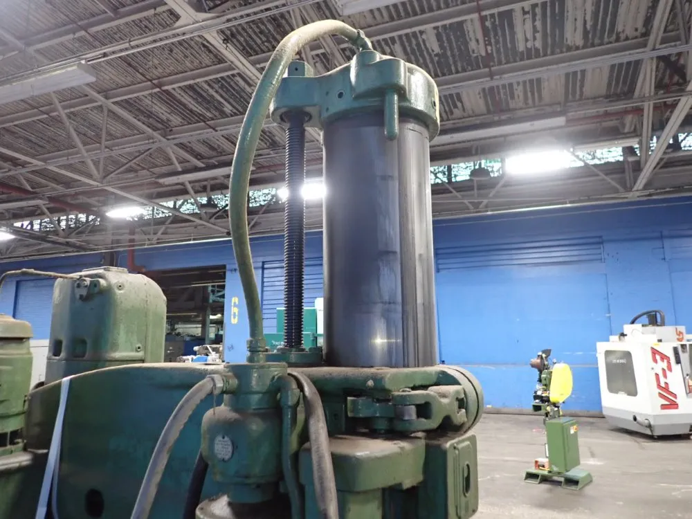 Carlton 4' X 9" Radial Arm Drill