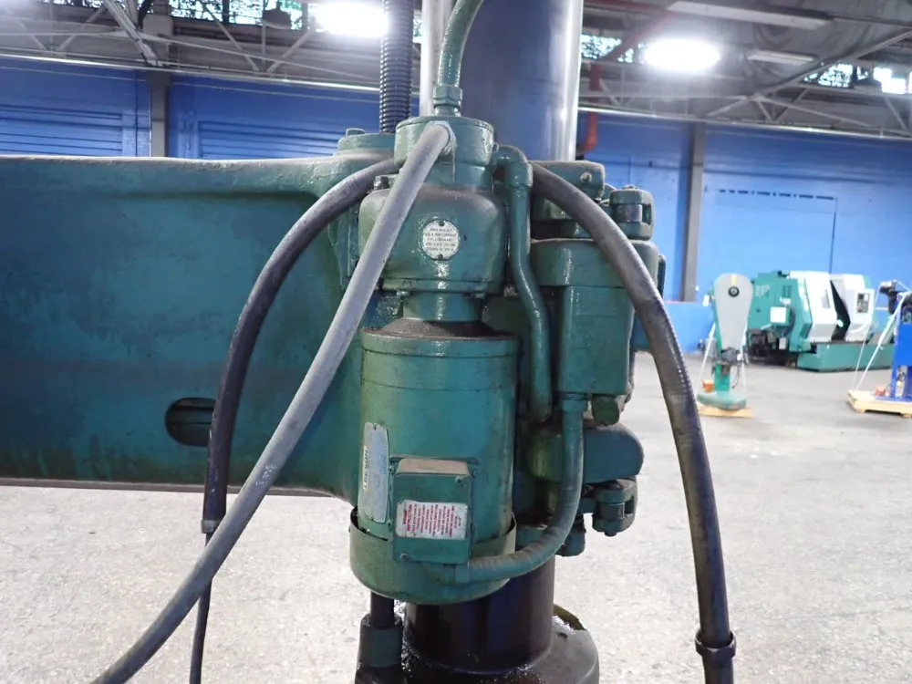 Carlton 4' X 9" Radial Arm Drill