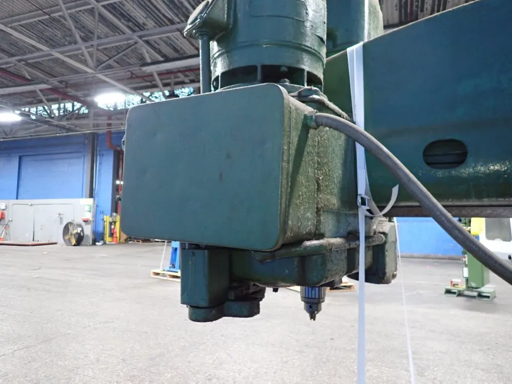 Carlton 4' X 9" Radial Arm Drill