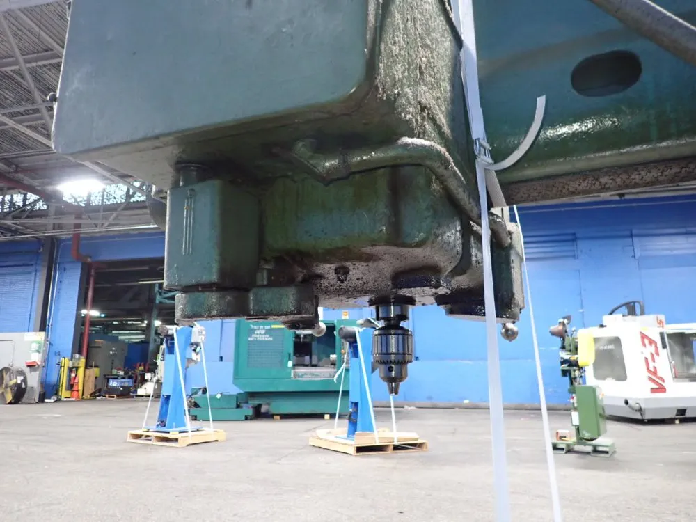 Carlton 4' X 9" Radial Arm Drill